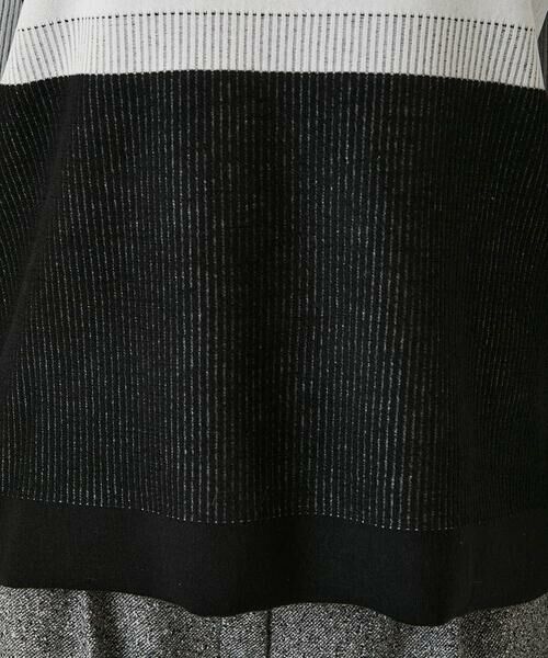 Maison de CINQ / メゾン ドゥ サンク ニット・セーター | 【小さいサイズ】チェックアクセントタートルネックニット | 詳細7