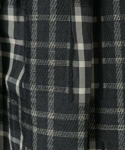 Maison de CINQ / メゾン ドゥ サンク ロング・マキシ丈スカート | 【小さいサイズ】チェックジャカードシャーリングスカート | 詳細18