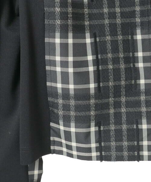 Maison de CINQ / メゾン ドゥ サンク セットアップ | 【小さいサイズ】チェックジャカードジップアップジャケット | 詳細20
