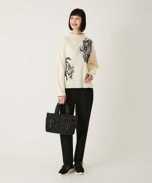 Maison de CINQ / メゾン ドゥ サンク チノ・ワークパンツ | 【小さいサイズ】両面起毛デザインプルオンパンツ | 詳細13