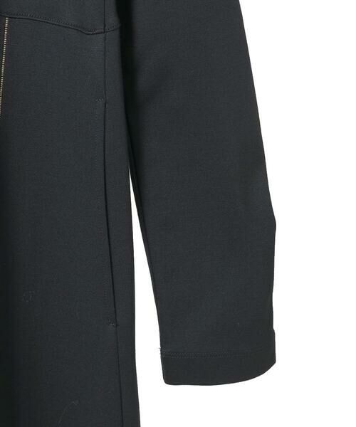 Maison de CINQ / メゾン ドゥ サンク ロング・マキシ丈ワンピース | 【小さいサイズ】ラインアクセント切り替えデザインポンチワンピース | 詳細14