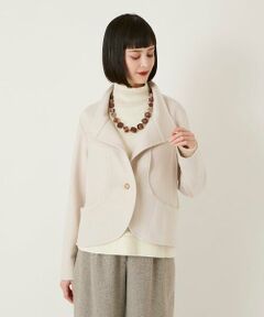 Maison de CINQ / メゾン ドゥ サンク セットアップ | 【小さいサイズ】スムースウールコンパクトジャケット