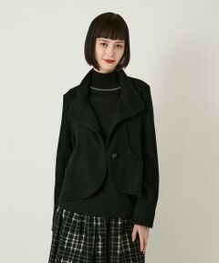 Maison de CINQ / メゾン ドゥ サンク セットアップ | 【小さいサイズ】スムースウールコンパクトジャケット