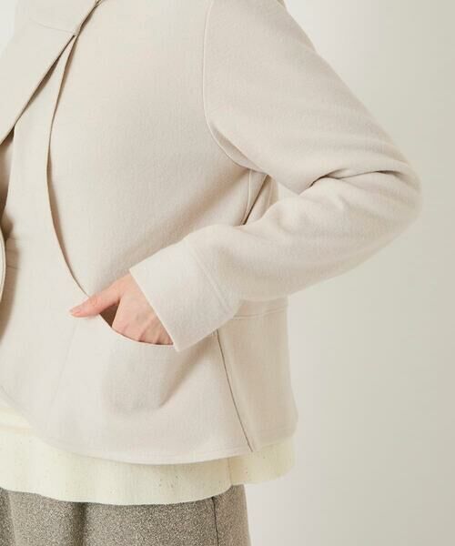 Maison de CINQ / メゾン ドゥ サンク セットアップ | 【小さいサイズ】スムースウールコンパクトジャケット | 詳細11