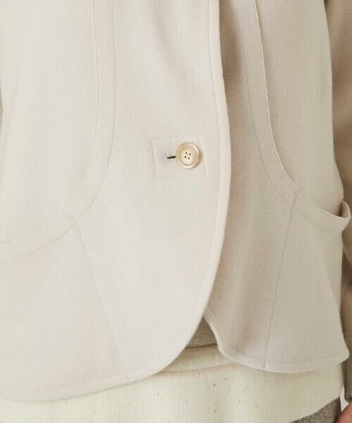 Maison de CINQ / メゾン ドゥ サンク セットアップ | 【小さいサイズ】スムースウールコンパクトジャケット | 詳細14