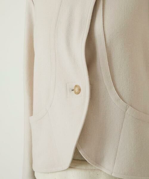 Maison de CINQ / メゾン ドゥ サンク セットアップ | 【小さいサイズ】スムースウールコンパクトジャケット | 詳細15