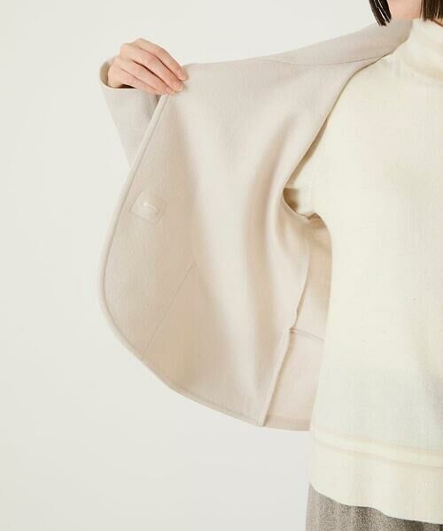 Maison de CINQ / メゾン ドゥ サンク セットアップ | 【小さいサイズ】スムースウールコンパクトジャケット | 詳細17