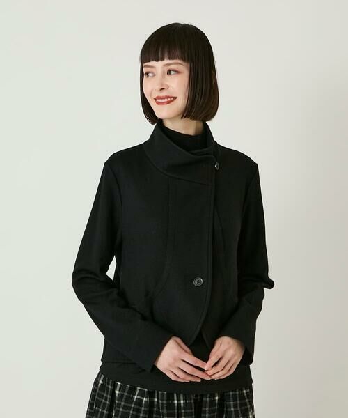 Maison de CINQ / メゾン ドゥ サンク セットアップ | 【小さいサイズ】スムースウールコンパクトジャケット | 詳細5