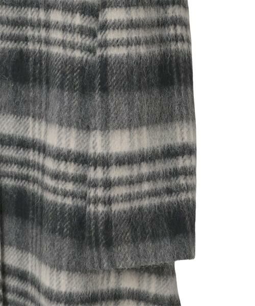 Maison de CINQ / メゾン ドゥ サンク その他アウター | 【小さいサイズ】ウールシャギーチェック柄コート | 詳細19