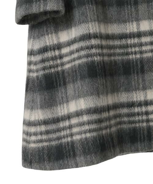 Maison de CINQ / メゾン ドゥ サンク その他アウター | 【小さいサイズ】ウールシャギーチェック柄コート | 詳細20