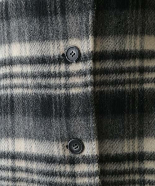 Maison de CINQ / メゾン ドゥ サンク その他アウター | 【小さいサイズ】ウールシャギーチェック柄コート | 詳細9