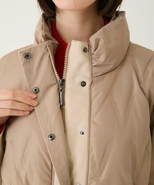 Maison de CINQ / メゾン ドゥ サンク ダウンジャケット・ベスト | 【小さいサイズ】圧着キルトジョイントデザインコート | 詳細11