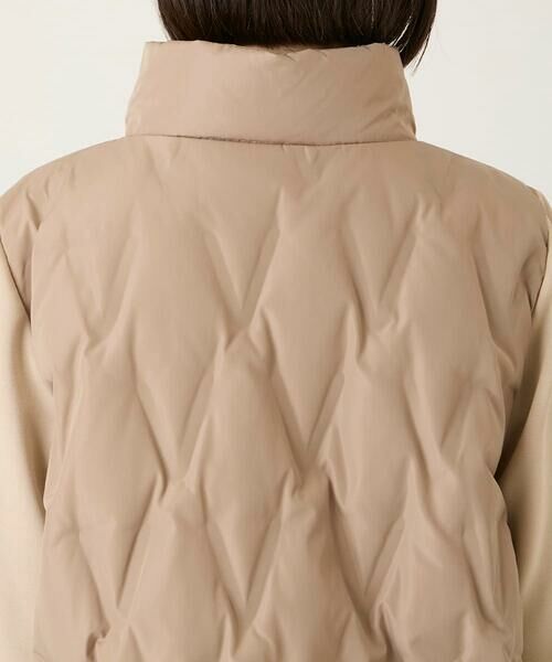 Maison de CINQ / メゾン ドゥ サンク ダウンジャケット・ベスト | 【小さいサイズ】圧着キルトジョイントデザインコート | 詳細13