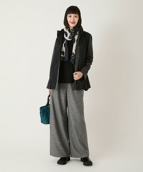 Maison de CINQ / メゾン ドゥ サンク ダウンジャケット・ベスト | 【小さいサイズ】圧着キルトジョイントデザインコート | 詳細16