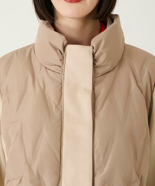 Maison de CINQ / メゾン ドゥ サンク ダウンジャケット・ベスト | 【小さいサイズ】圧着キルトジョイントデザインコート | 詳細6