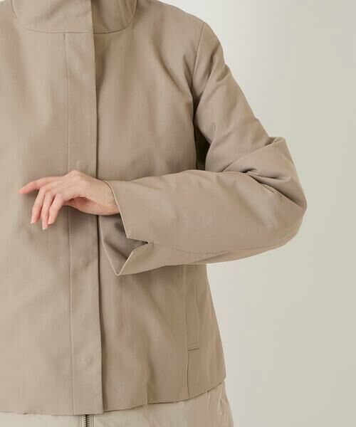 Maison de CINQ / メゾン ドゥ サンク ダウンジャケット・ベスト | 【小さいサイズ】レイヤード風ツイルダウンコート | 詳細10