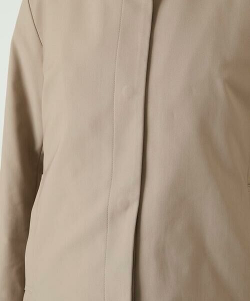 Maison de CINQ / メゾン ドゥ サンク ダウンジャケット・ベスト | 【小さいサイズ】レイヤード風ツイルダウンコート | 詳細13