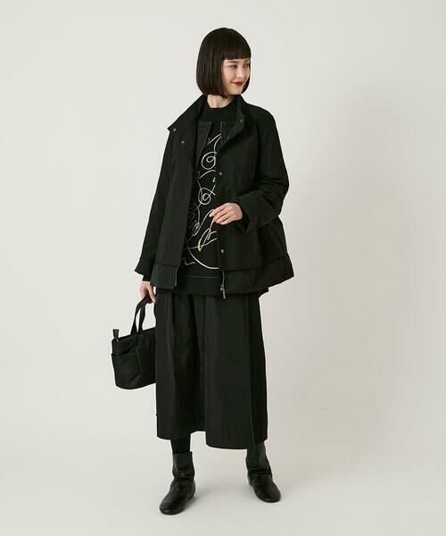 Maison de CINQ / メゾン ドゥ サンク ダウンジャケット・ベスト | 【小さいサイズ】レイヤード風ツイルダウンコート | 詳細20