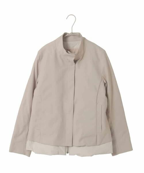 Maison de CINQ / メゾン ドゥ サンク ダウンジャケット・ベスト | 【小さいサイズ】レイヤード風ツイルダウンコート | 詳細22