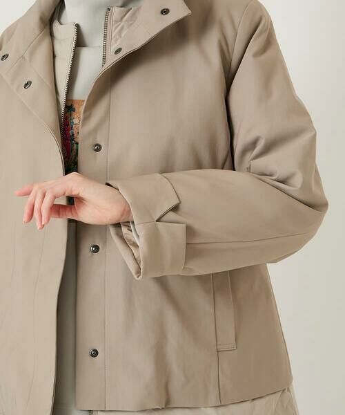 Maison de CINQ / メゾン ドゥ サンク ダウンジャケット・ベスト | 【小さいサイズ】レイヤード風ツイルダウンコート | 詳細9