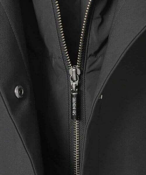 Maison de CINQ / メゾン ドゥ サンク ダウンジャケット・ベスト | 【小さいサイズ】レイヤード風ツイルダウンコート | 詳細26