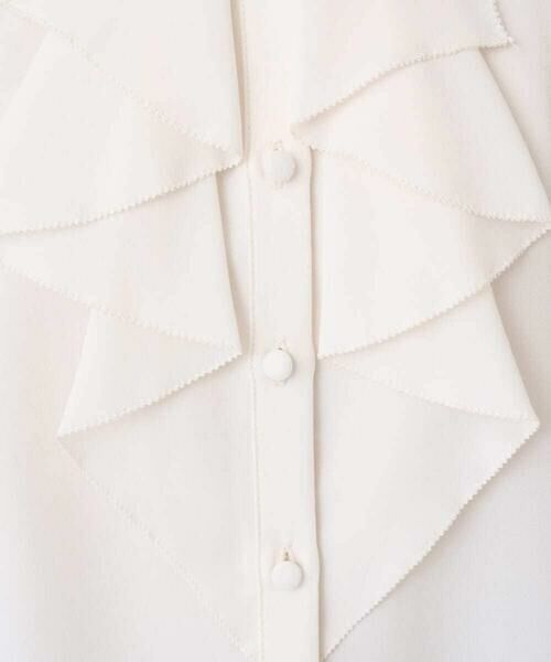 Maison de CINQ / メゾン ドゥ サンク シャツ・ブラウス | 【小さいサイズ】ラッフルフリルブラウス/洗濯機で洗える | 詳細11