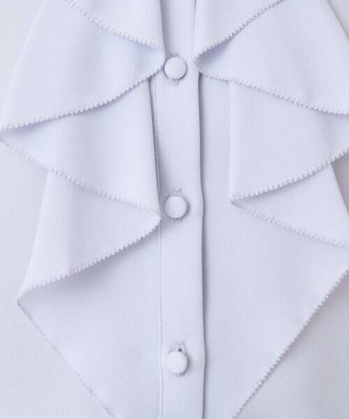 Maison de CINQ / メゾン ドゥ サンク シャツ・ブラウス | 【小さいサイズ】ラッフルフリルブラウス/洗濯機で洗える | 詳細12