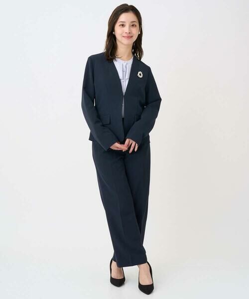 Maison de CINQ / メゾン ドゥ サンク シャツ・ブラウス | 【小さいサイズ】ラッフルフリルブラウス/洗濯機で洗える | 詳細16