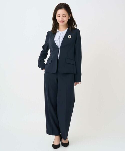 Maison de CINQ / メゾン ドゥ サンク シャツ・ブラウス | 【小さいサイズ】ラッフルフリルブラウス/洗濯機で洗える | 詳細18