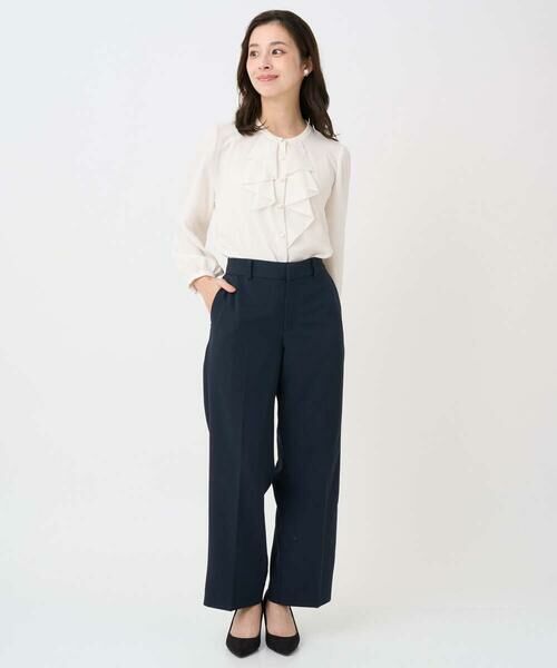 Maison de CINQ / メゾン ドゥ サンク シャツ・ブラウス | 【小さいサイズ】ラッフルフリルブラウス/洗濯機で洗える | 詳細19