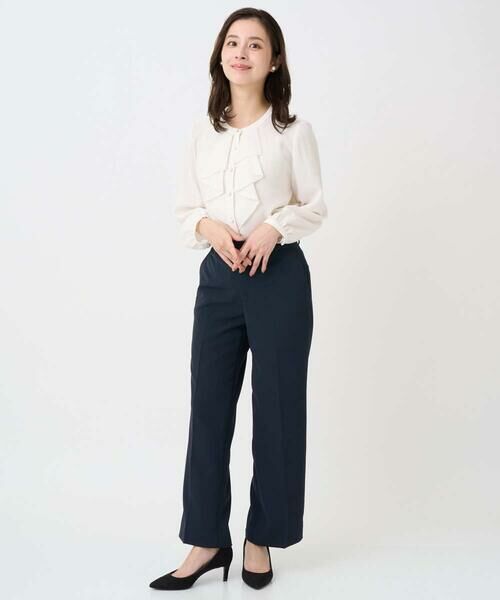 Maison de CINQ / メゾン ドゥ サンク シャツ・ブラウス | 【小さいサイズ】ラッフルフリルブラウス/洗濯機で洗える | 詳細20