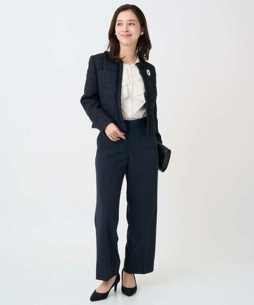 Maison de CINQ / メゾン ドゥ サンク シャツ・ブラウス | 【小さいサイズ】ラッフルフリルブラウス/洗濯機で洗える | 詳細22