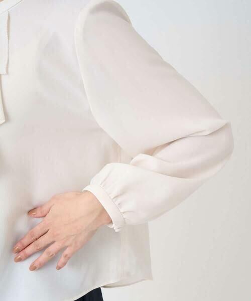Maison de CINQ / メゾン ドゥ サンク シャツ・ブラウス | 【小さいサイズ】ラッフルフリルブラウス/洗濯機で洗える | 詳細9