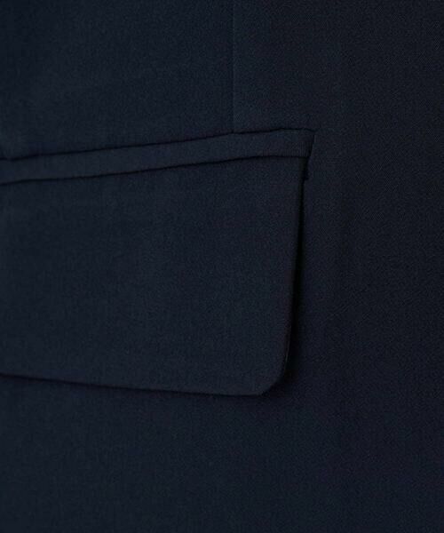 Maison de CINQ / メゾン ドゥ サンク テーラードジャケット | 【小さいサイズ】ダブルクロス カラーレスジャケット/セットアップ対応/洗える | 詳細14