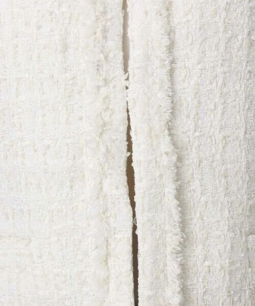 Maison de CINQ / メゾン ドゥ サンク ノーカラージャケット | 【小さいサイズ】ノーカラーファンシーツイードジャケット/セットアップ対応/洗える | 詳細27