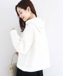 Maison de CINQ / メゾン ドゥ サンク ニット・セーター | クロップド丈ニットフーディー/洗える