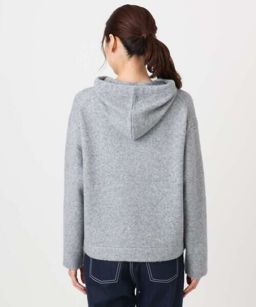 Maison de CINQ / メゾン ドゥ サンク ニット・セーター | クロップド丈ニットフーディー/洗える | 詳細5