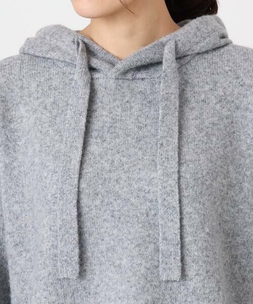 Maison de CINQ / メゾン ドゥ サンク ニット・セーター | クロップド丈ニットフーディー/洗える | 詳細6