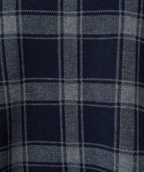 Maison de CINQ / メゾン ドゥ サンク ニット・セーター | 【小さいサイズ】チェック柄ニットプルオーバー/洗える | 詳細13