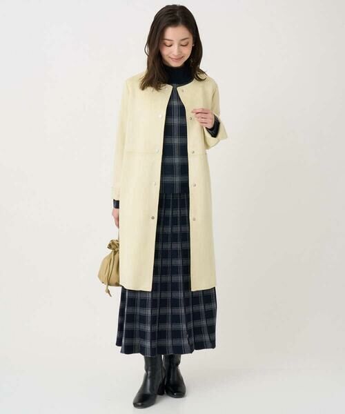 Maison de CINQ / メゾン ドゥ サンク ニット・セーター | 【小さいサイズ】チェック柄ニットプルオーバー/洗える | 詳細19