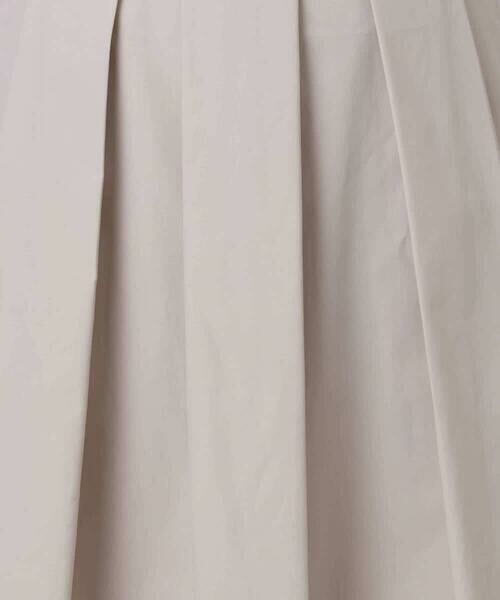 Maison de CINQ / メゾン ドゥ サンク ロング・マキシ丈スカート | メモリータフタ タックフレアスカート/洗濯機で洗える | 詳細12