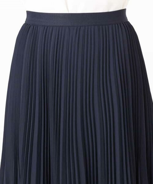 Maison de CINQ / メゾン ドゥ サンク ミニ・ひざ丈スカート | リバーシブルシフォンプリーツスカート/洗える | 詳細14