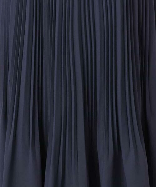 Maison de CINQ / メゾン ドゥ サンク ミニ・ひざ丈スカート | リバーシブルシフォンプリーツスカート/洗える | 詳細16