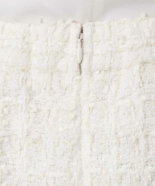 Maison de CINQ / メゾン ドゥ サンク ミニ・ひざ丈スカート | 【小さいサイズ】ファンシーツイードスカート/セットアップ対応/洗える | 詳細18