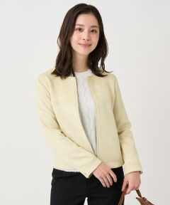 Maison de CINQ / メゾン ドゥ サンク その他アウター | 【小さいサイズ】フェイクスウェードショートブルゾン/洗える