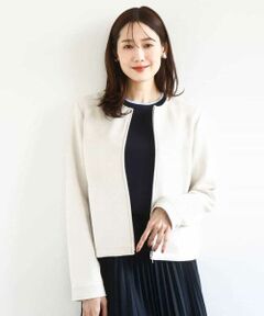 Maison de CINQ / メゾン ドゥ サンク その他アウター | 【小さいサイズ】フェイクスウェードショートブルゾン/洗える