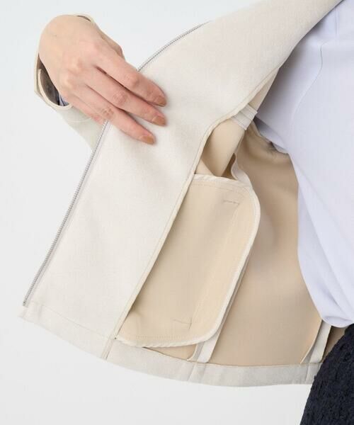 Maison de CINQ / メゾン ドゥ サンク その他アウター | 【小さいサイズ】フェイクスウェードショートブルゾン/洗える | 詳細16