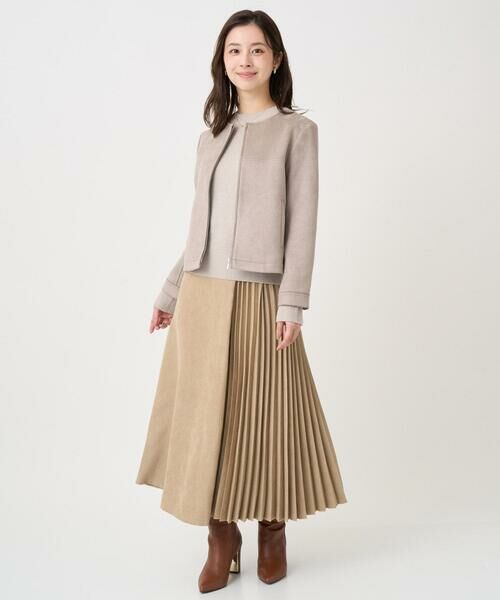 Maison de CINQ / メゾン ドゥ サンク その他アウター | 【小さいサイズ】フェイクスウェードショートブルゾン/洗える | 詳細22