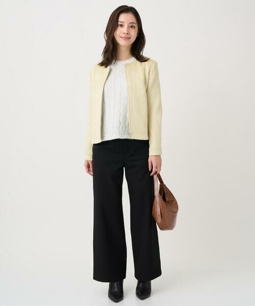 Maison de CINQ / メゾン ドゥ サンク その他アウター | 【小さいサイズ】フェイクスウェードショートブルゾン/洗える | 詳細25