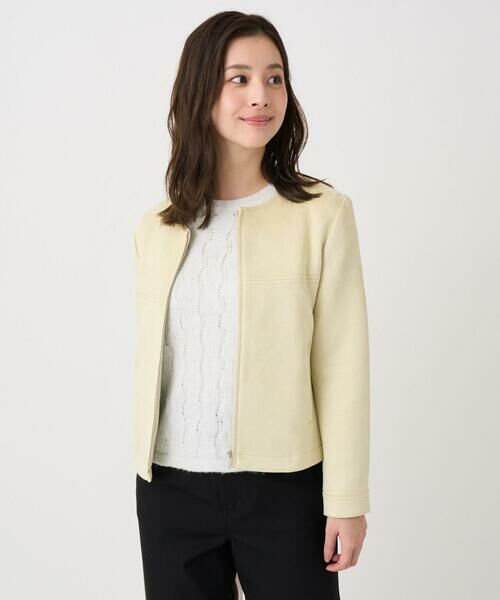 Maison de CINQ / メゾン ドゥ サンク その他アウター | 【小さいサイズ】フェイクスウェードショートブルゾン/洗える | 詳細3